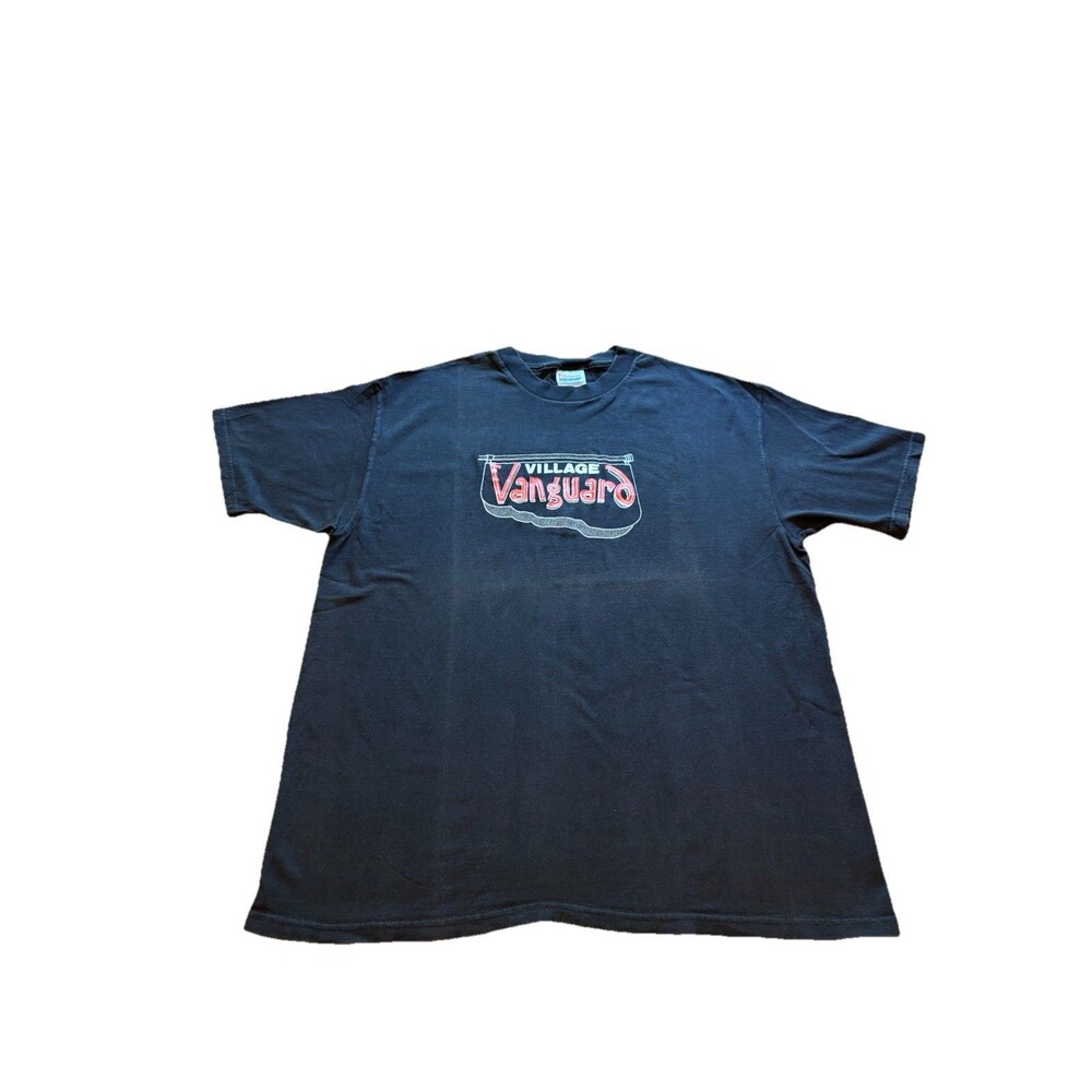 Village Vanguard Jazz Music Club New York City Black T-Shirt Orig.